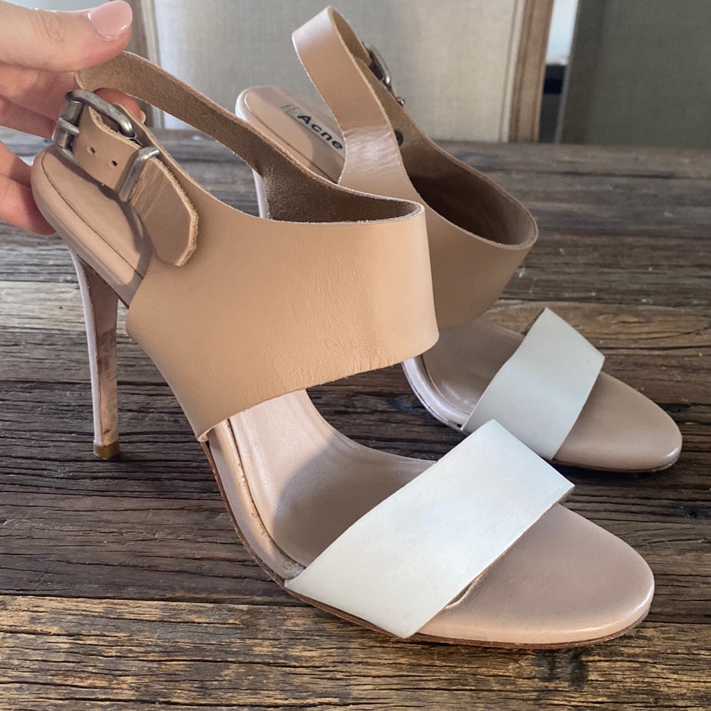 Acne Studio Tillie Leather Sandals